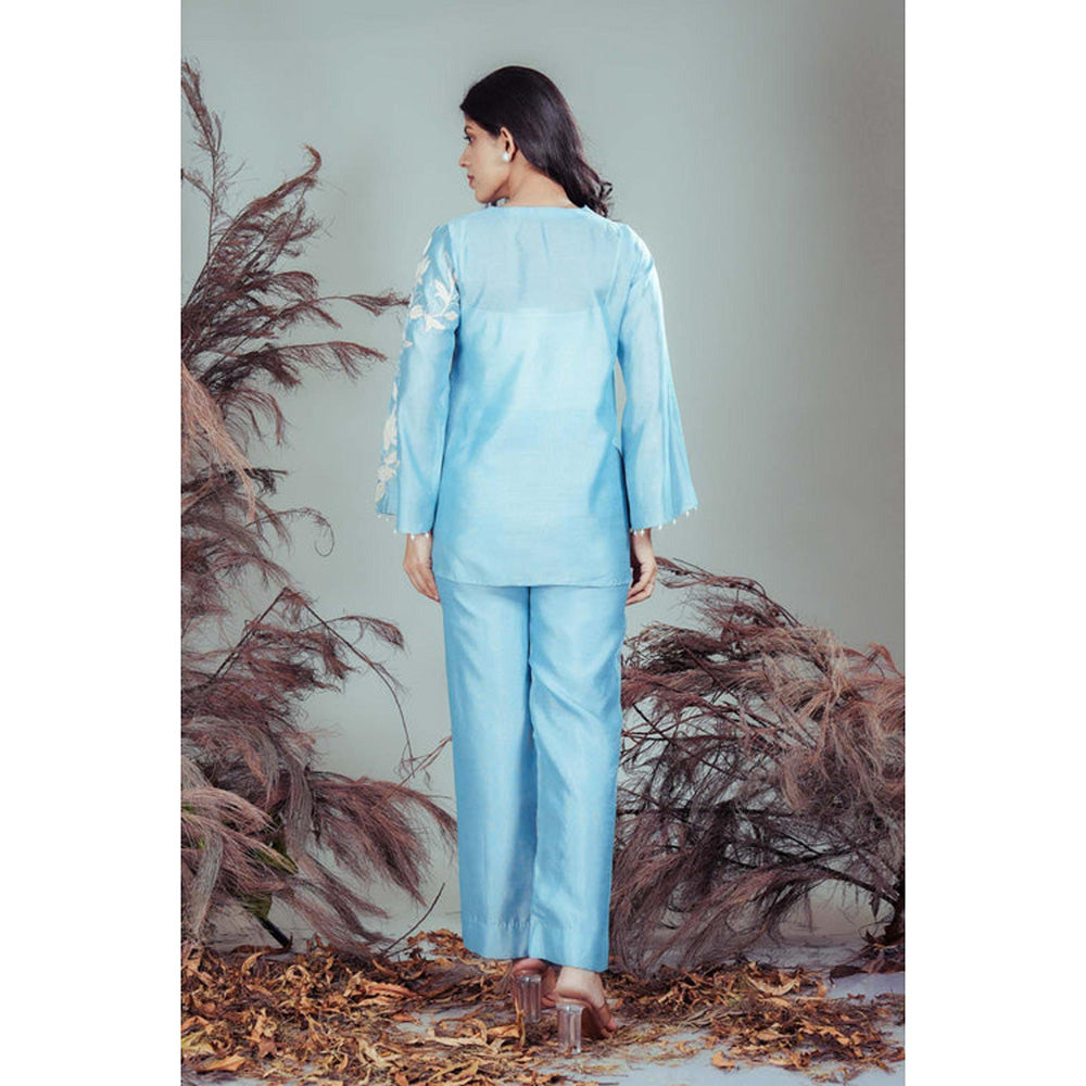 RIRASA Sadevi Blue Co-Ord Set