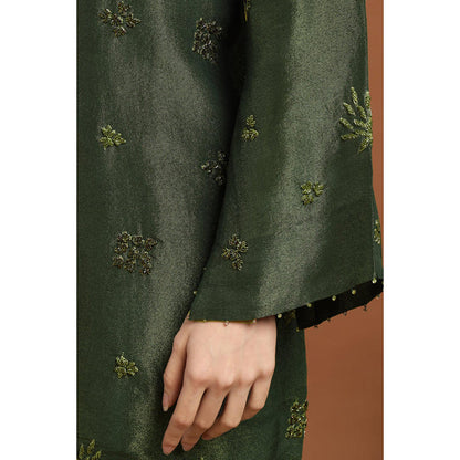 RIRASA Adbhutam Green Pant And Jacket