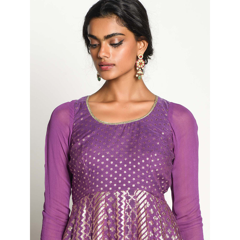 RISHI & VIBHUTI Rudrama Dress with Dupatta (Set of 2)