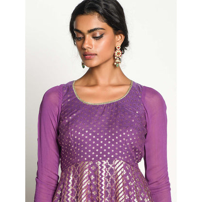 RISHI & VIBHUTI Rudrama Dress with Dupatta (Set of 2)