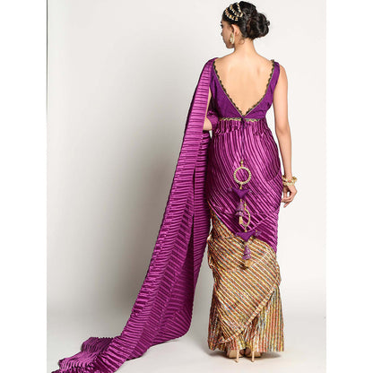 RISHI & VIBHUTI Amethyst Blouse