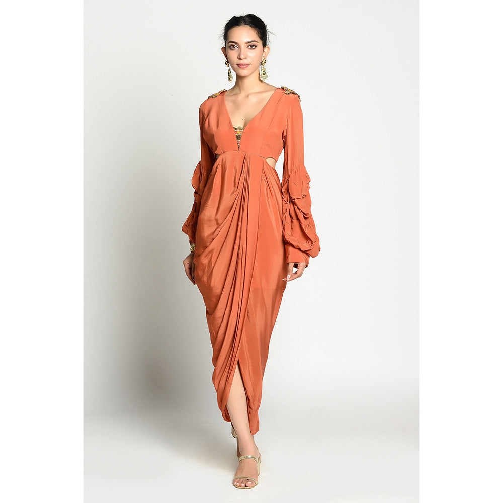 RISHI & VIBHUTI Rubayat Jumpsuit