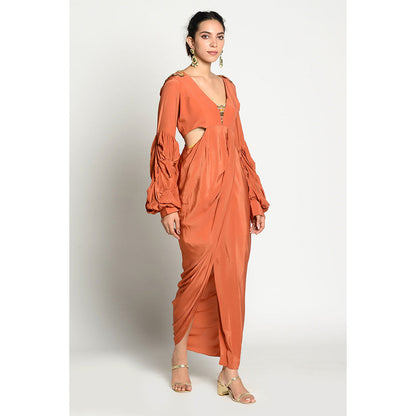 RISHI & VIBHUTI Rubayat Jumpsuit