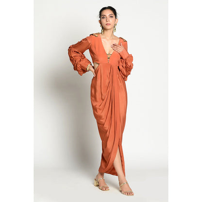 RISHI & VIBHUTI Rubayat Jumpsuit