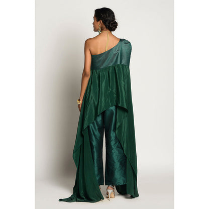 RISHI & VIBHUTI Khwabeeda Cape with Pant (Set of 2)