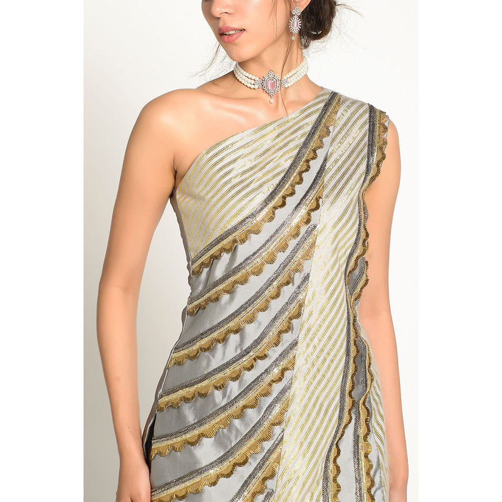 RISHI & VIBHUTI Elissah Kurta and Sharara (Set of 2)