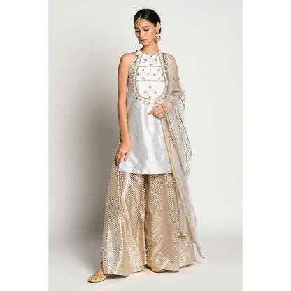 RISHI & VIBHUTI Erica Kurta and Skirt with Dupatta (Set of 3)