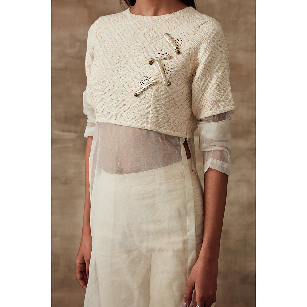 RISHI & VIBHUTI Double Tulip Embossed (Set of 2)