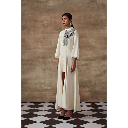 RISHI & VIBHUTI Aster Longtales Tunic (Set of 2)