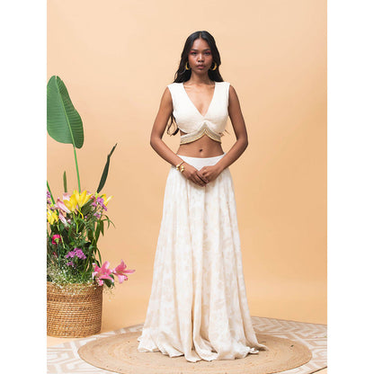 RISHI & VIBHUTI Hazel Ivory (Set of 3)