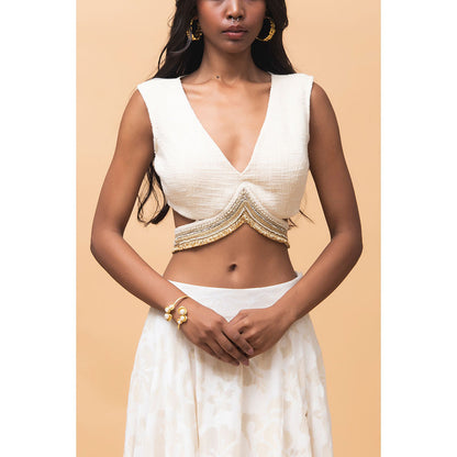 RISHI & VIBHUTI Hazel Ivory (Set of 3)