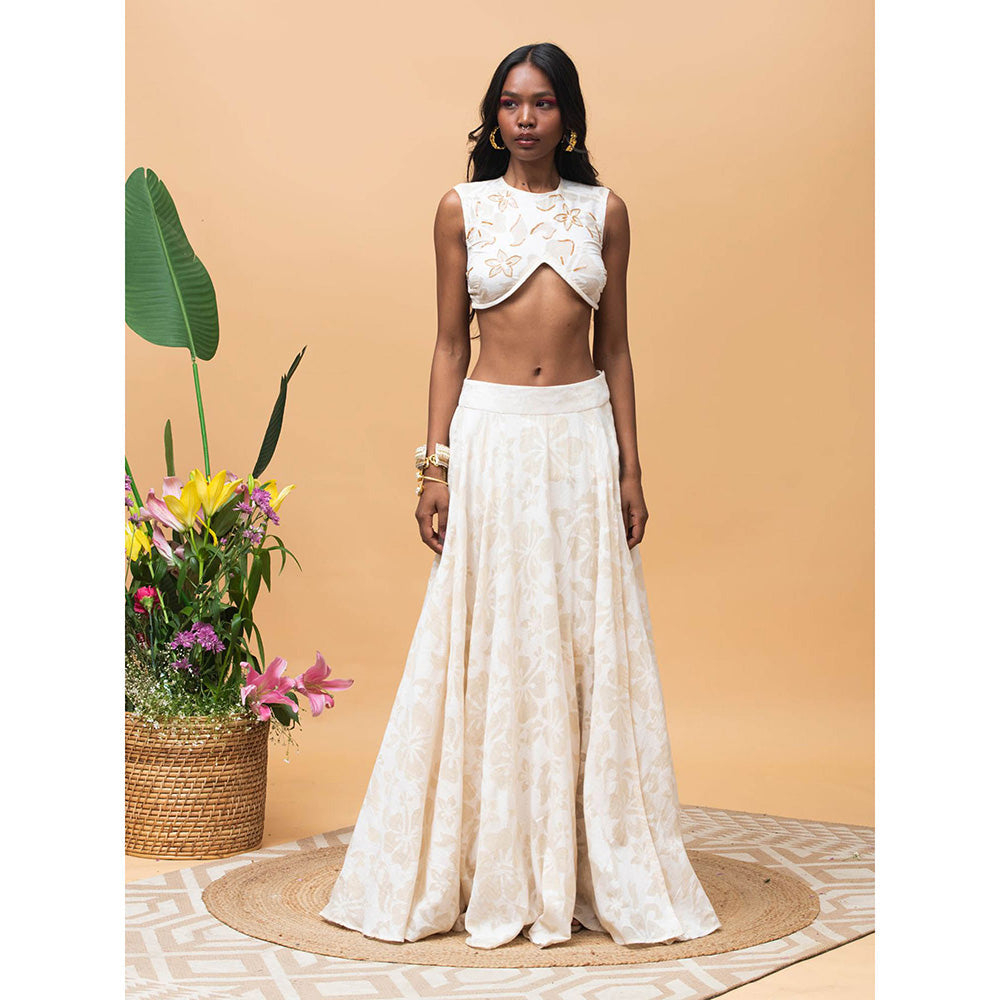 RISHI & VIBHUTI Pearl Ivory (Set of 2)