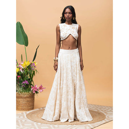 RISHI & VIBHUTI Pearl Ivory (Set of 2)