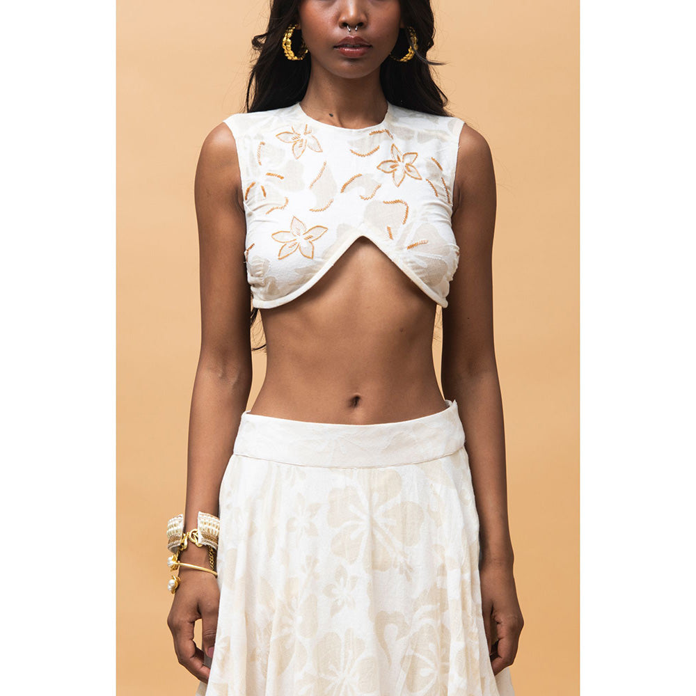 RISHI & VIBHUTI Pearl Ivory (Set of 2)