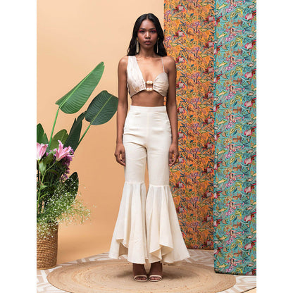 RISHI & VIBHUTI Kylie Ivory & Rose Gold (Set of 2)