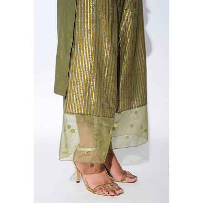 Rishi & Vibhuti Vd Short Anarkali and Palazzo (Set of 2)