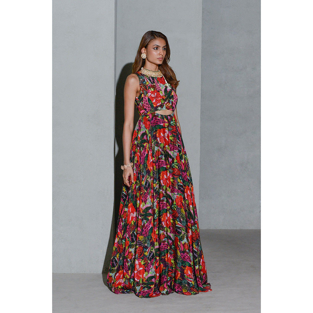 Rishi & Vibhuti Fauna Gown