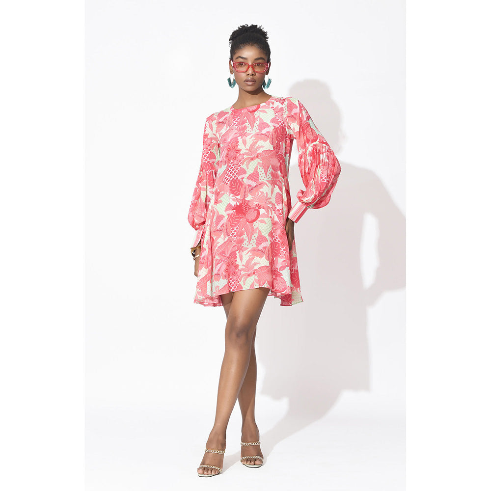 Rishi & Vibhuti Pink Mystic Dress