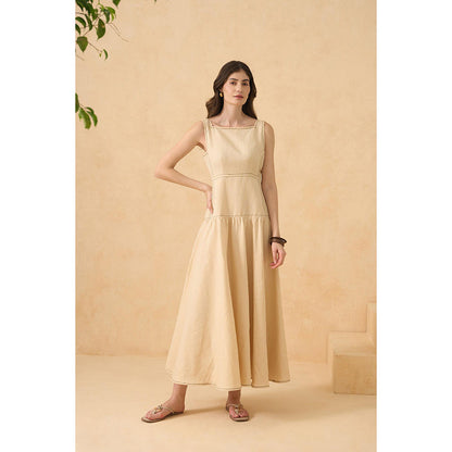 RITIKA GUPTA Beige Ease Dress