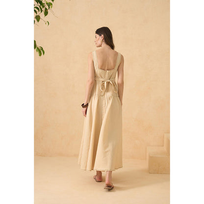 RITIKA GUPTA Beige Ease Dress