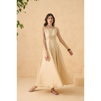 RITIKA GUPTA Beige Ease Dress