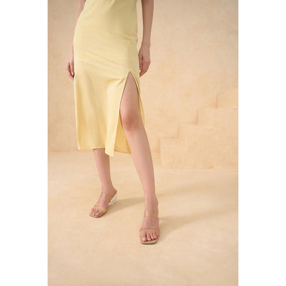 RITIKA GUPTA Yellow Horizon Dress