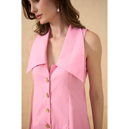 RITIKA GUPTA Pink Cove Dress