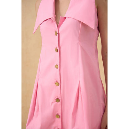 RITIKA GUPTA Pink Cove Dress