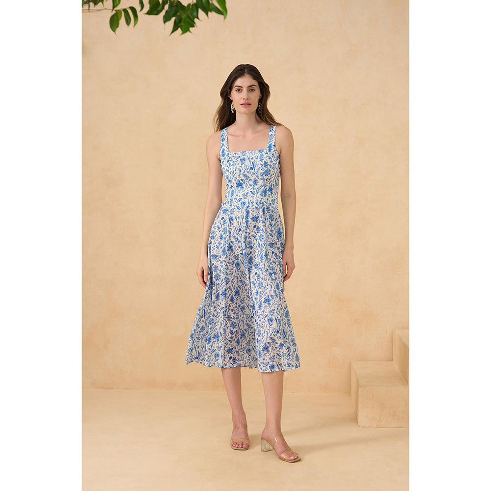 RITIKA GUPTA Blue Noir Breeze Dress