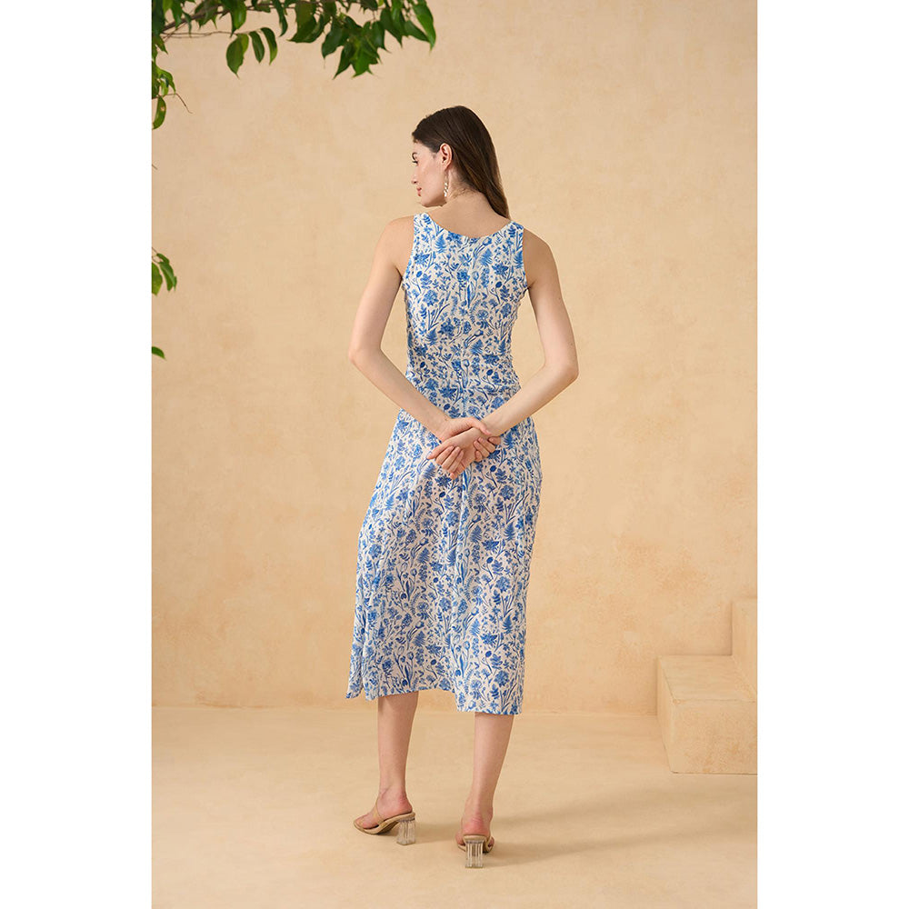 RITIKA GUPTA Blue Noir Breeze Dress