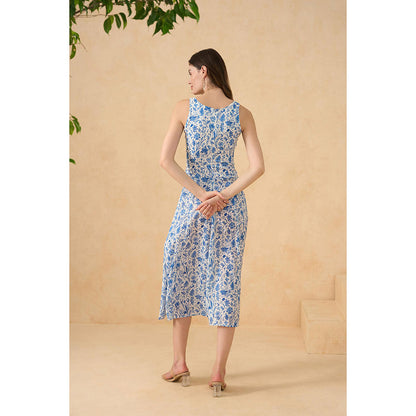 RITIKA GUPTA Blue Noir Breeze Dress