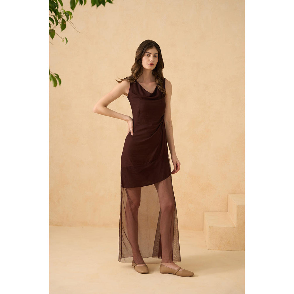 RITIKA GUPTA Brown Midnight Mirage Dress