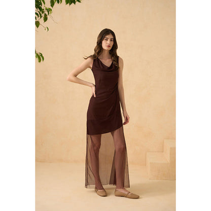 RITIKA GUPTA Brown Midnight Mirage Dress