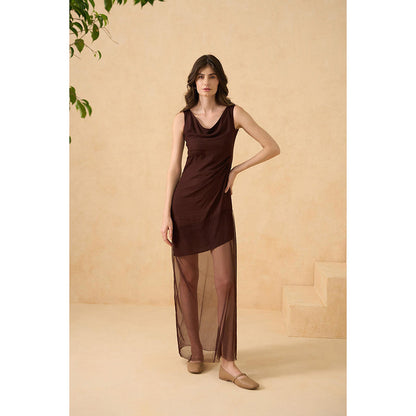 RITIKA GUPTA Brown Midnight Mirage Dress