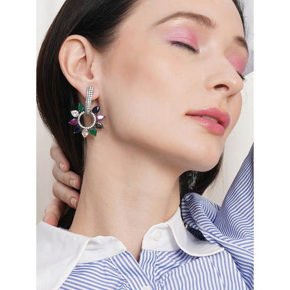 Ritu Singh Dual Detachable Multi Loop Earrings