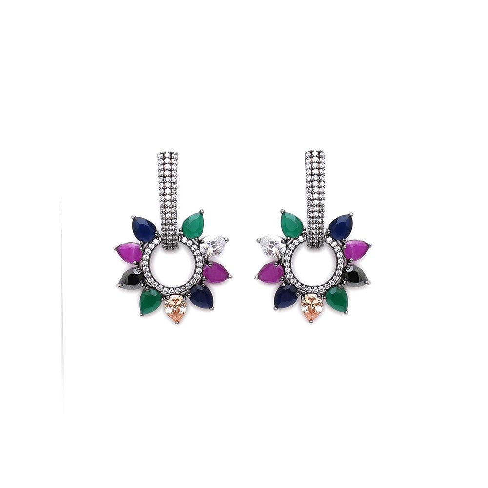 Ritu Singh Dual Detachable Multi Loop Earrings