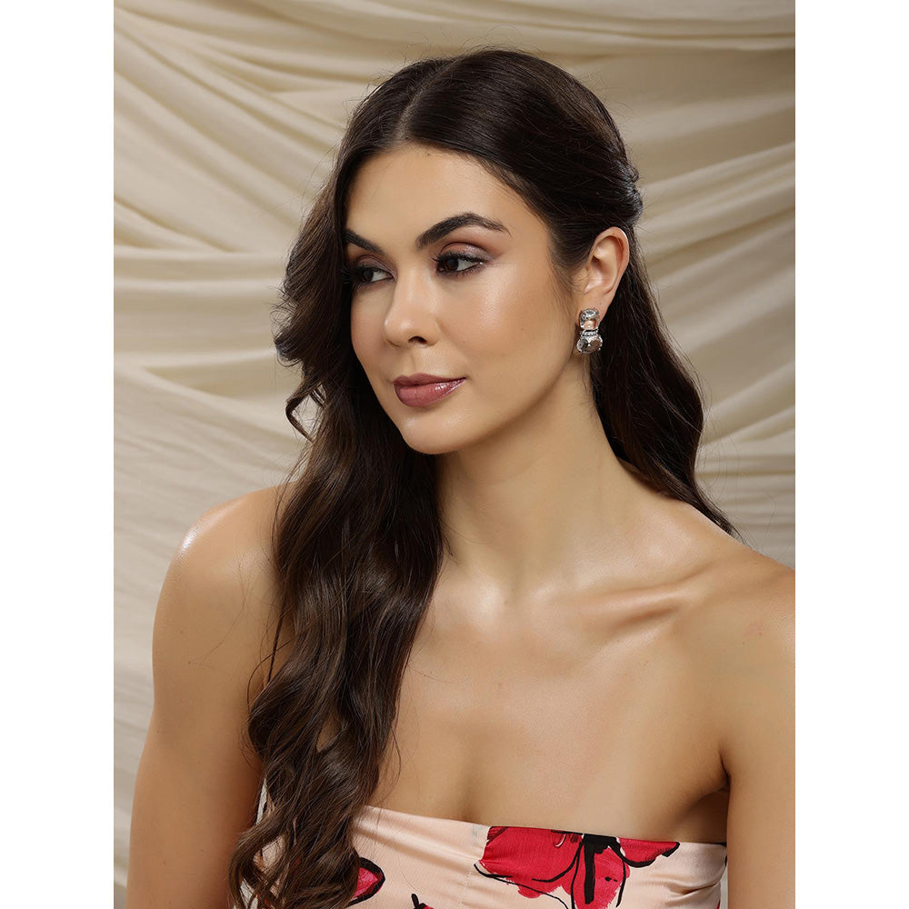 Ritu Singh Crystal Drop Earrings