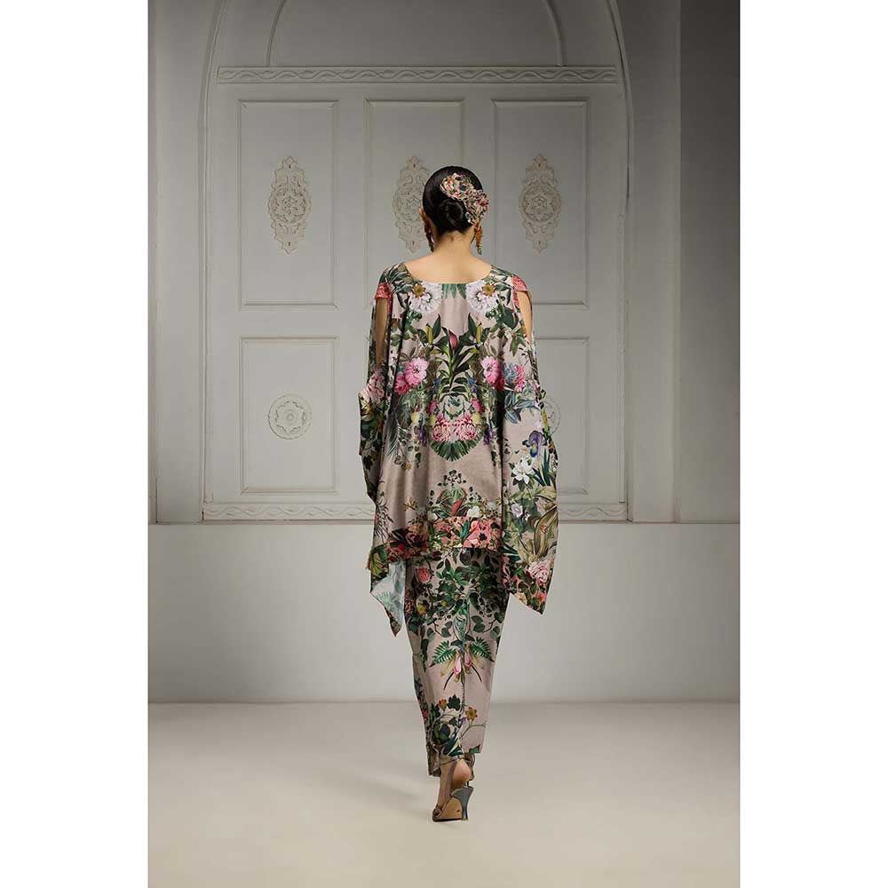 Rivaar by Rocky Star Multi-Colour Botanical Printed Co-Ord (Set of 2)