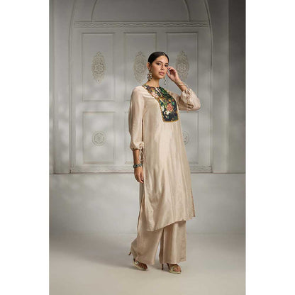 Rivaar by Rocky Star Ivory Kurta with Pant (Set of 2)