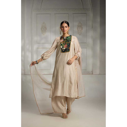 Rivaar by Rocky Star Ivory Kurta with Pant (Set of 2)