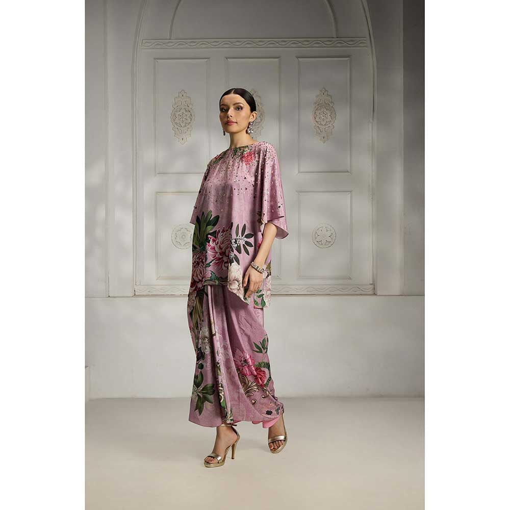 Rivaar by Rocky Star Pink Floral Printed Top