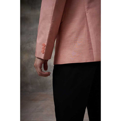 Rivaar by Rocky Star Solid Pink Blazer