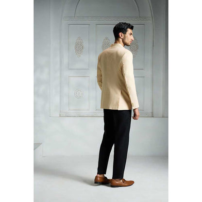 Rivaar by Rocky Star Beige Solid Blazer