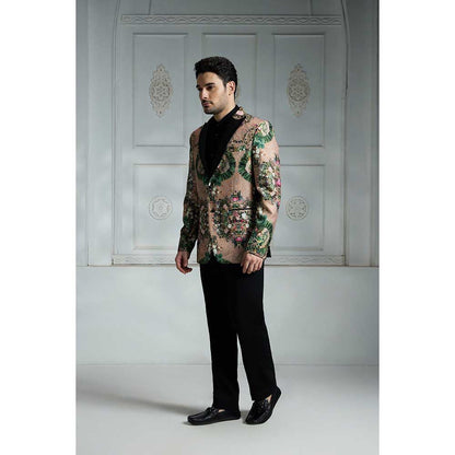 Rivaar by Rocky Star Paisely Green Blazer