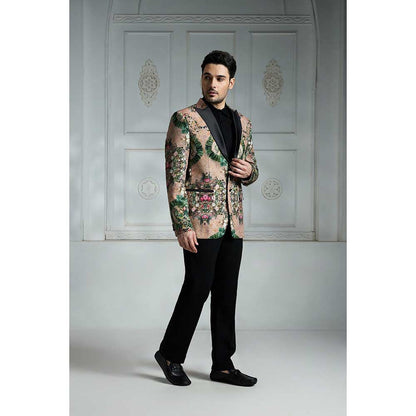 Rivaar by Rocky Star Paisely Green Blazer