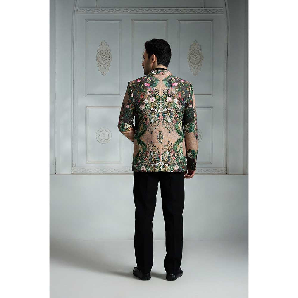 Rivaar by Rocky Star Paisely Green Blazer