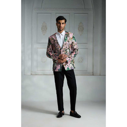 Rivaar by Rocky Star Pink Printed Blazer