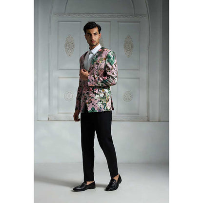 Rivaar by Rocky Star Pink Printed Blazer