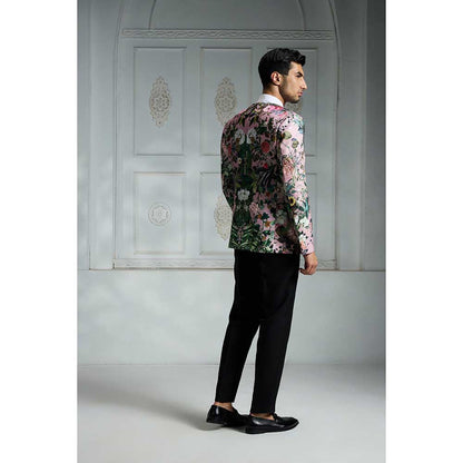 Rivaar by Rocky Star Pink Printed Blazer