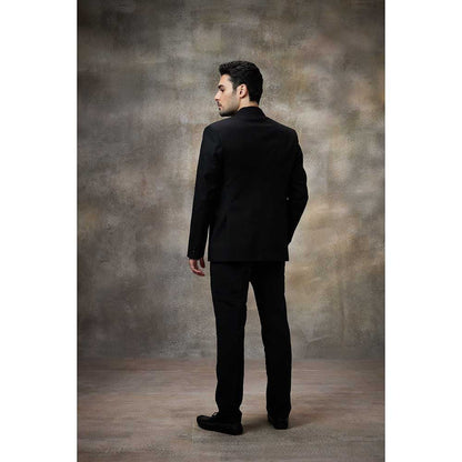 Rivaar by Rocky Star Black Solid Blazer